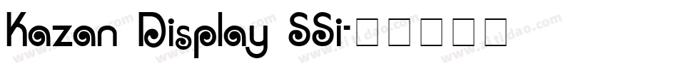 Kazan Display SSi字体转换
